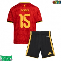 Echipament fotbal Belgia Thomas Meunier #15 Tricou Acasa Mondial 2026 pentru copii maneca scurta (+ Pantaloni scurti)