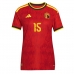 Echipament fotbal Belgia Thomas Meunier #15 Tricou Acasa Mondial 2026 pentru femei maneca scurta