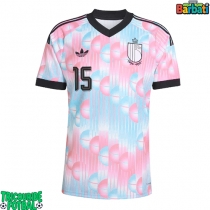 Echipament fotbal Belgia Thomas Meunier #15 Tricou Deplasare Mondial 2026 maneca scurta