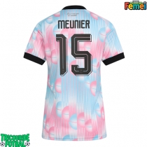 Echipament fotbal Belgia Thomas Meunier #15 Tricou Deplasare Mondial 2026 pentru femei maneca scurta