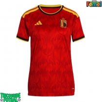 Echipament fotbal Belgia Tricou Acasa Mondial 2026 pentru femei maneca scurta