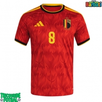 Echipament fotbal Belgia Youri Tielemans #8 Tricou Acasa Mondial 2026 maneca scurta