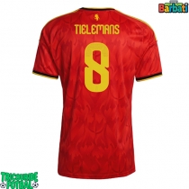 Echipament fotbal Belgia Youri Tielemans #8 Tricou Acasa Mondial 2026 maneca scurta