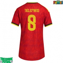 Echipament fotbal Belgia Youri Tielemans #8 Tricou Acasa Mondial 2026 pentru femei maneca scurta