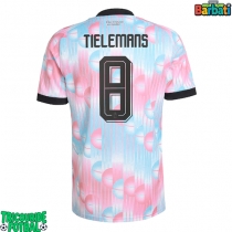 Echipament fotbal Belgia Youri Tielemans #8 Tricou Deplasare Mondial 2026 maneca scurta