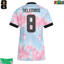 Echipament fotbal Belgia Youri Tielemans #8 Tricou Deplasare Mondial 2026 pentru femei maneca scurta