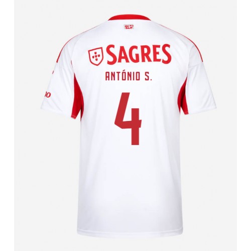 Echipament fotbal Benfica Antonio Silva #4 Tricou Treilea 2025-26 maneca scurta Echipament fotbal Benfica Antonio Silva #4 Tricou Treilea 2025-26 maneca scurta