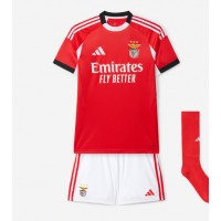 Echipament fotbal Benfica Tricou Acasa 2025-26 pentru copii maneca scurta (+ Pantaloni scurti)