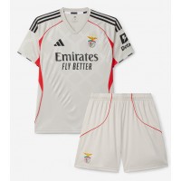 Echipament fotbal Benfica Tricou Deplasare 2025-26 pentru copii maneca scurta (+ Pantaloni scurti)