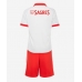 Echipament fotbal Benfica Tricou Deplasare 2026-27 pentru copii maneca scurta (+ Pantaloni scurti)