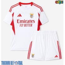 Echipament fotbal Benfica Tricou Treilea 2025-26 pentru copii maneca scurta (+ Pantaloni scurti)
