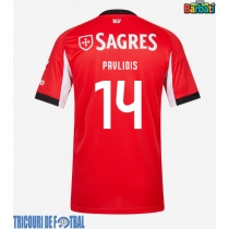 Echipament fotbal Benfica Vangelis Pavlidis #14 Tricou Acasa 2025-26 maneca scurta