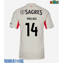 Echipament fotbal Benfica Vangelis Pavlidis #14 Tricou Deplasare 2025-26 maneca scurta