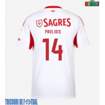 Echipament fotbal Benfica Vangelis Pavlidis #14 Tricou Treilea 2025-26 maneca scurta