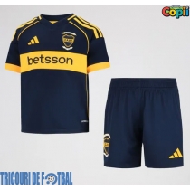Echipament fotbal Boca Juniors Tricou Acasa 2025-26 pentru copii maneca scurta (+ Pantaloni scurti)