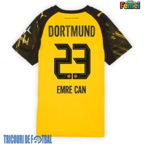 Echipament fotbal Borussia Dortmund Emre Can #23 Tricou Acasa 2025-26 pentru femei maneca scurta