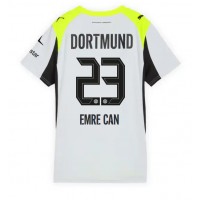 Echipament fotbal Borussia Dortmund Emre Can #23 Tricou Deplasare 2025-26 pentru femei maneca scurta