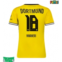 Echipament fotbal Borussia Dortmund Ethan Nwaneri #18 Tricou Acasa 2026-27 pentru femei maneca scurta