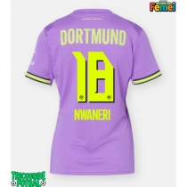 Echipament fotbal Borussia Dortmund Ethan Nwaneri #18 Tricou Treilea 2026-27 pentru femei maneca scurta