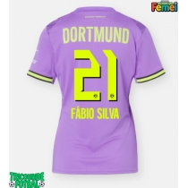 Echipament fotbal Borussia Dortmund Fabio Silva #21 Tricou Treilea 2026-27 pentru femei maneca scurta