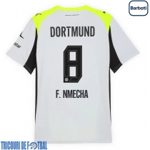 Echipament fotbal Borussia Dortmund Felix Nmecha #8 Tricou Deplasare 2025-26 maneca scurta