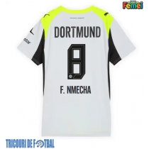 Echipament fotbal Borussia Dortmund Felix Nmecha #8 Tricou Deplasare 2025-26 pentru femei maneca scurta