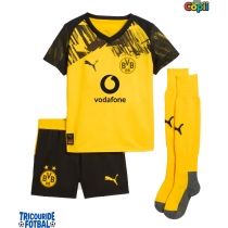 Echipament fotbal Borussia Dortmund Jobe Bellingham #7 Tricou Acasa 2025-26 pentru copii maneca scurta (+ Pantaloni scurti)
