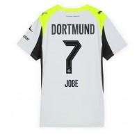 Echipament fotbal Borussia Dortmund Jobe Bellingham #7 Tricou Deplasare 2025-26 pentru femei maneca scurta