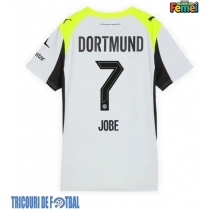Echipament fotbal Borussia Dortmund Jobe Bellingham #7 Tricou Deplasare 2025-26 pentru femei maneca scurta