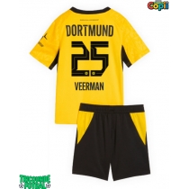 Echipament fotbal Borussia Dortmund Joey Veerman #25 Tricou Acasa 2026-27 pentru copii maneca scurta (+ Pantaloni scurti)