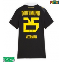 Echipament fotbal Borussia Dortmund Joey Veerman #25 Tricou Deplasare 2026-27 pentru femei maneca scurta
