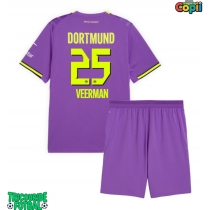 Echipament fotbal Borussia Dortmund Joey Veerman #25 Tricou Treilea 2026-27 pentru copii maneca scurta (+ Pantaloni scurti)