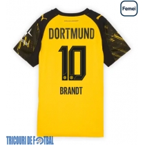 Echipament fotbal Borussia Dortmund Julian Brandt #10 Tricou Acasa 2025-26 pentru femei maneca scurta