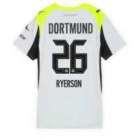 Echipament fotbal Borussia Dortmund Julian Ryerson #26 Tricou Deplasare 2025-26 pentru femei maneca scurta