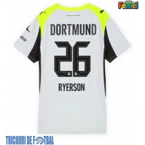 Echipament fotbal Borussia Dortmund Julian Ryerson #26 Tricou Deplasare 2025-26 pentru femei maneca scurta