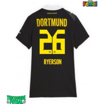 Echipament fotbal Borussia Dortmund Julian Ryerson #26 Tricou Deplasare 2026-27 pentru femei maneca scurta