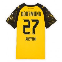 Echipament fotbal Borussia Dortmund Karim Adeyemi #27 Tricou Acasa 2025-26 pentru femei maneca scurta