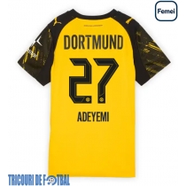Echipament fotbal Borussia Dortmund Karim Adeyemi #27 Tricou Acasa 2025-26 pentru femei maneca scurta