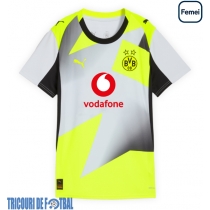 Echipament fotbal Borussia Dortmund Karim Adeyemi #27 Tricou Deplasare 2025-26 pentru femei maneca scurta