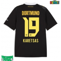 Echipament fotbal Borussia Dortmund Konstantinos Karetsas #19 Tricou Deplasare 2026-27 maneca scurta