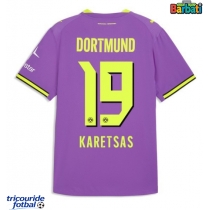 Echipament fotbal Borussia Dortmund Konstantinos Karetsas #19 Tricou Treilea 2026-27 maneca scurta