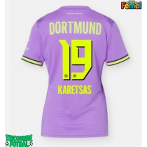 Echipament fotbal Borussia Dortmund Konstantinos Karetsas #19 Tricou Treilea 2026-27 pentru femei maneca scurta