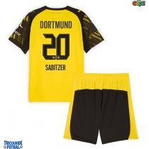 Echipament fotbal Borussia Dortmund Marcel Sabitzer #20 Tricou Acasa 2025-26 pentru copii maneca scurta (+ Pantaloni scurti)