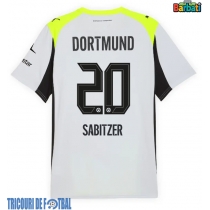 Echipament fotbal Borussia Dortmund Marcel Sabitzer #20 Tricou Deplasare 2025-26 maneca scurta