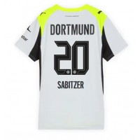Echipament fotbal Borussia Dortmund Marcel Sabitzer #20 Tricou Deplasare 2025-26 pentru femei maneca scurta