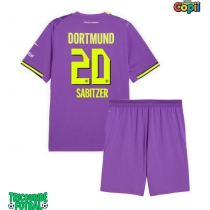 Echipament fotbal Borussia Dortmund Marcel Sabitzer #20 Tricou Treilea 2026-27 pentru copii maneca scurta (+ Pantaloni scurti)