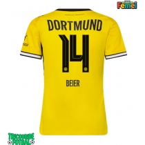Echipament fotbal Borussia Dortmund Maximilian Beier #14 Tricou Acasa 2026-27 pentru femei maneca scurta