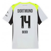 Echipament fotbal Borussia Dortmund Maximilian Beier #14 Tricou Deplasare 2025-26 maneca scurta
