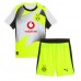 Echipament fotbal Borussia Dortmund Maximilian Beier #14 Tricou Deplasare 2025-26 pentru copii maneca scurta (+ Pantaloni scurti)