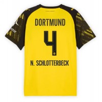 Echipament fotbal Borussia Dortmund Nico Schlotterbeck #4 Tricou Acasa 2025-26 maneca scurta